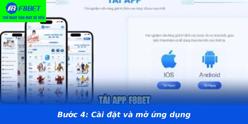 Bước 4: Cài đặt và mở ứng dụng