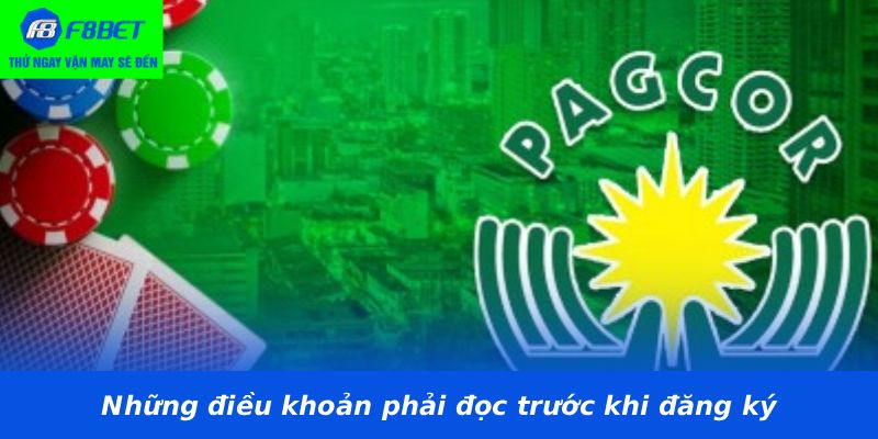 Những điều khoản phải đọc trước khi đăng ký
