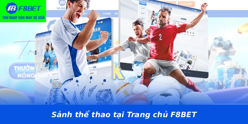 Sảnh thể thao tại Trang chủ F8BET